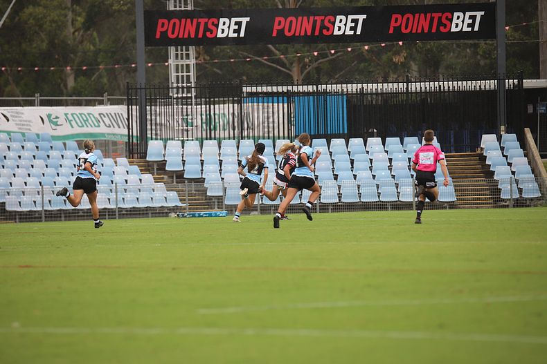 2020 Tarsha Gale Cup – Rnd 6 – Sharks v Roosters (1st Half)