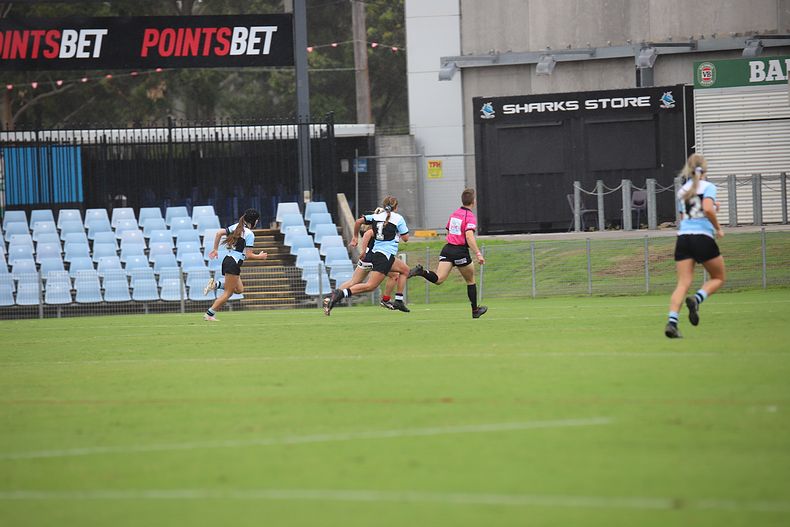 2020 Tarsha Gale Cup – Rnd 6 – Sharks v Roosters (1st Half)