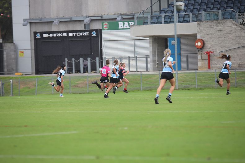 2020 Tarsha Gale Cup – Rnd 6 – Sharks v Roosters (1st Half)