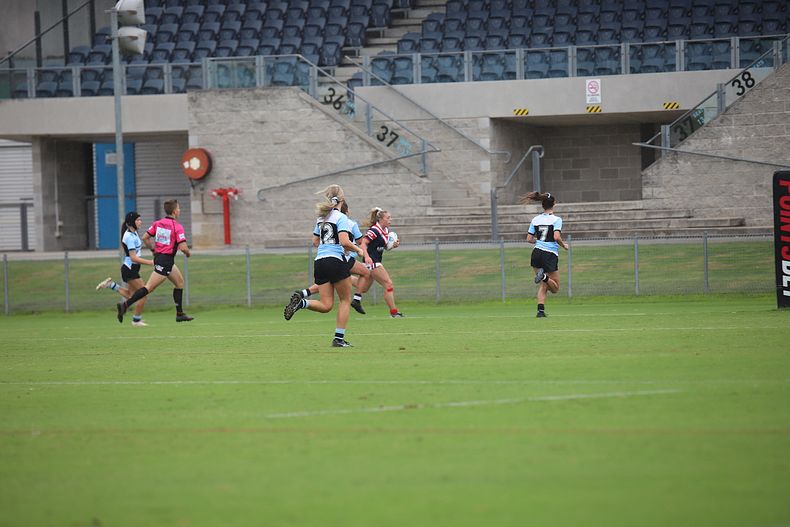 2020 Tarsha Gale Cup – Rnd 6 – Sharks v Roosters (1st Half)