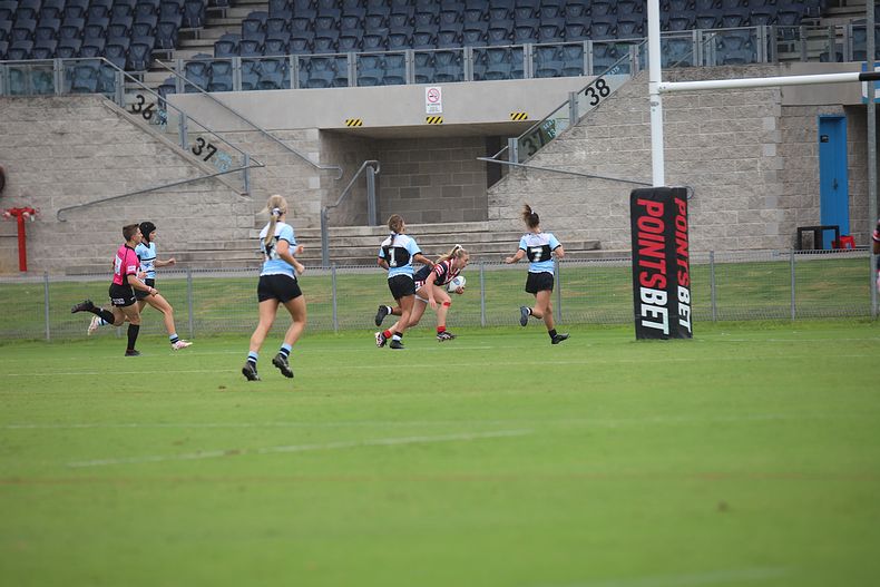 2020 Tarsha Gale Cup – Rnd 6 – Sharks v Roosters (1st Half)
