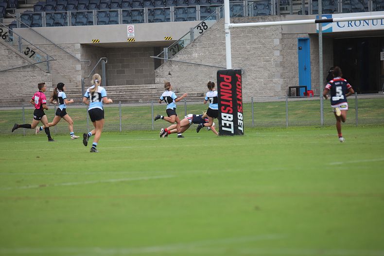 2020 Tarsha Gale Cup – Rnd 6 – Sharks v Roosters (1st Half)