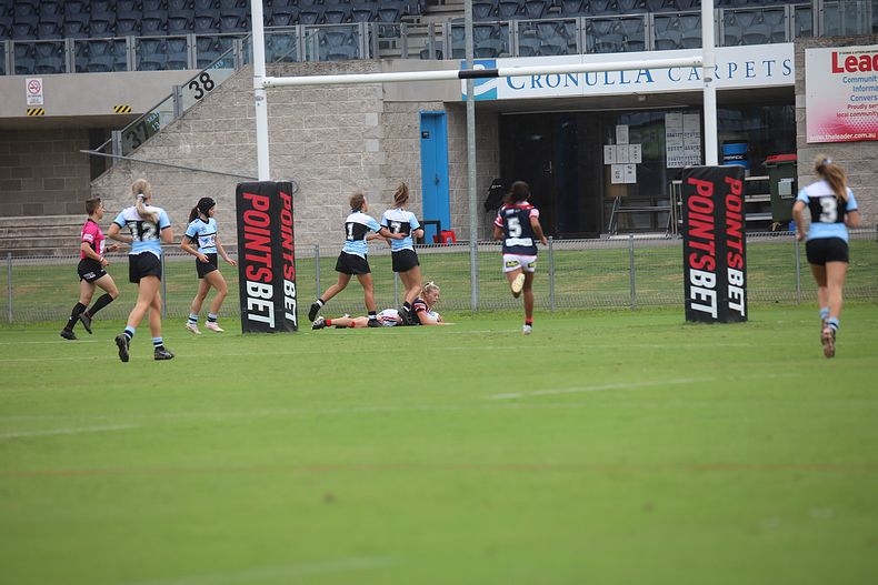 2020 Tarsha Gale Cup – Rnd 6 – Sharks v Roosters (1st Half)