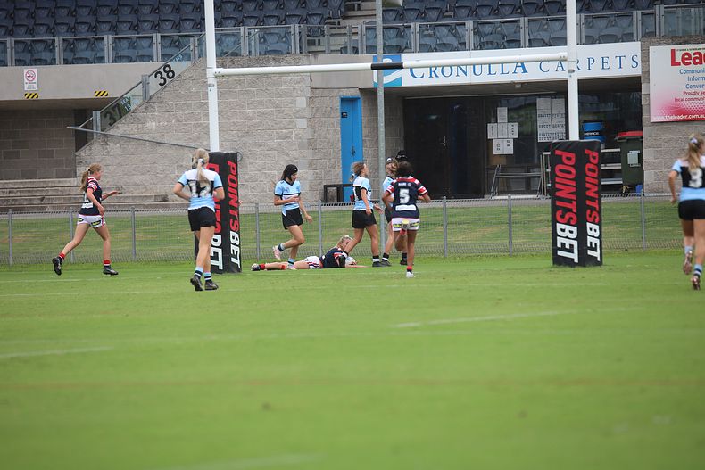 2020 Tarsha Gale Cup – Rnd 6 – Sharks v Roosters (1st Half)