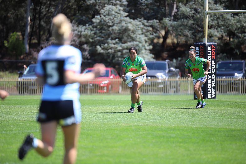 2021 Tarsha Gale Cup – Rnd 1 – Raiders v Sharks