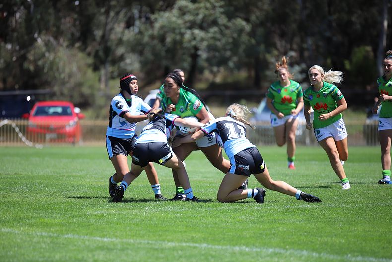 2021 Tarsha Gale Cup – Rnd 1 – Raiders v Sharks