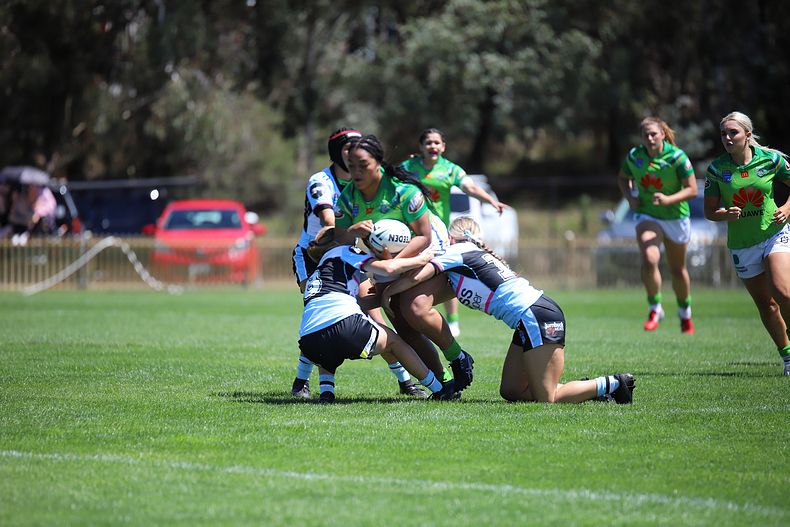 2021 Tarsha Gale Cup – Rnd 1 – Raiders v Sharks