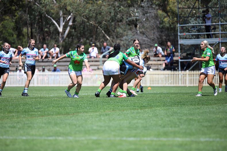 2021 Tarsha Gale Cup – Rnd 1 – Raiders v Sharks