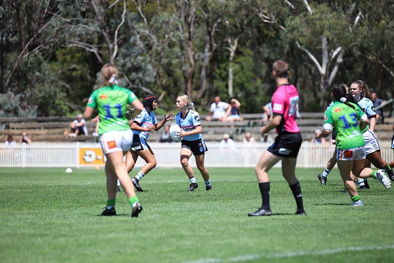 2021 Tarsha Gale Cup – Rnd 1 – Raiders v Sharks