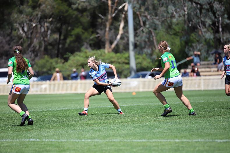2021 Tarsha Gale Cup – Rnd 1 – Raiders v Sharks