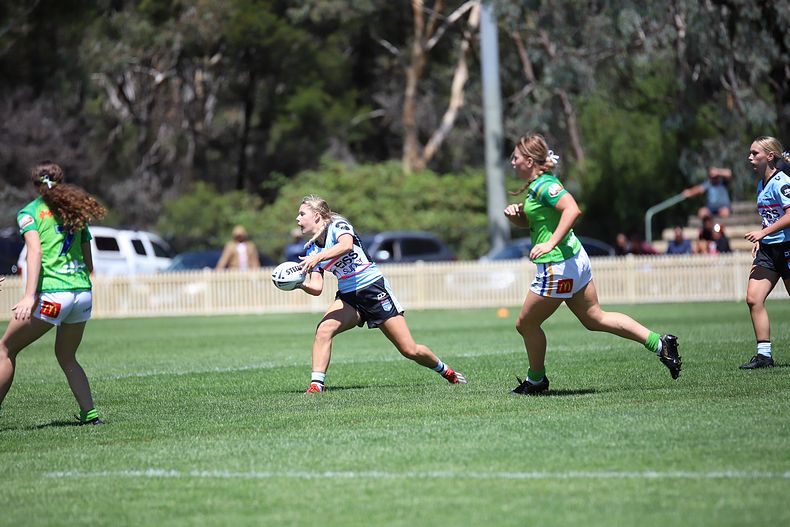 2021 Tarsha Gale Cup – Rnd 1 – Raiders v Sharks