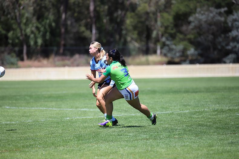 2021 Tarsha Gale Cup – Rnd 1 – Raiders v Sharks