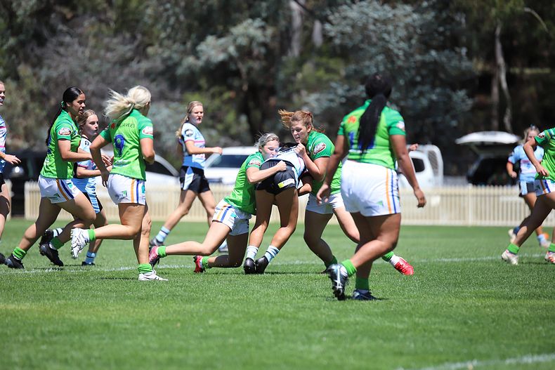 2021 Tarsha Gale Cup – Rnd 1 – Raiders v Sharks