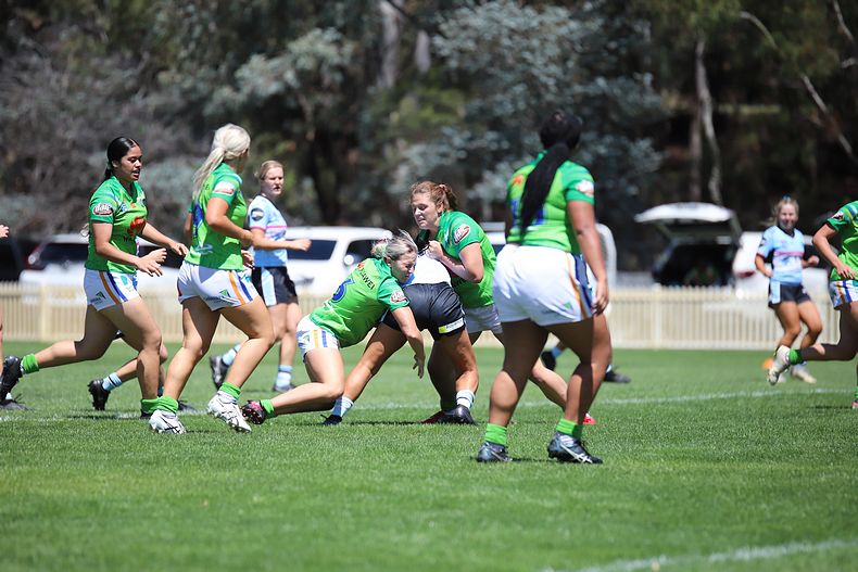 2021 Tarsha Gale Cup – Rnd 1 – Raiders v Sharks