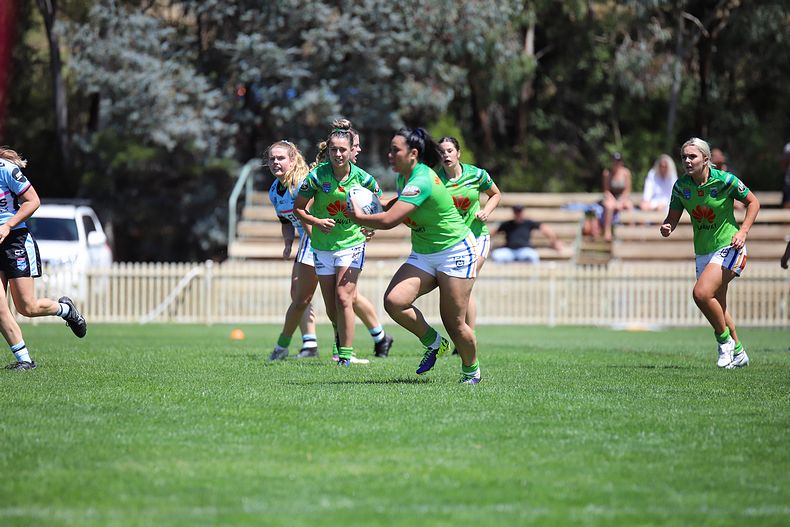 2021 Tarsha Gale Cup – Rnd 1 – Raiders v Sharks