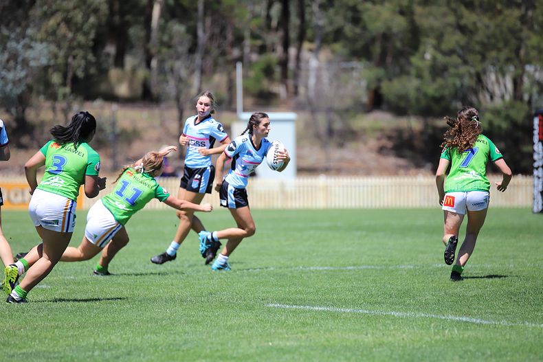 2021 Tarsha Gale Cup – Rnd 1 – Raiders v Sharks