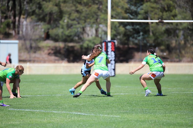2021 Tarsha Gale Cup – Rnd 1 – Raiders v Sharks