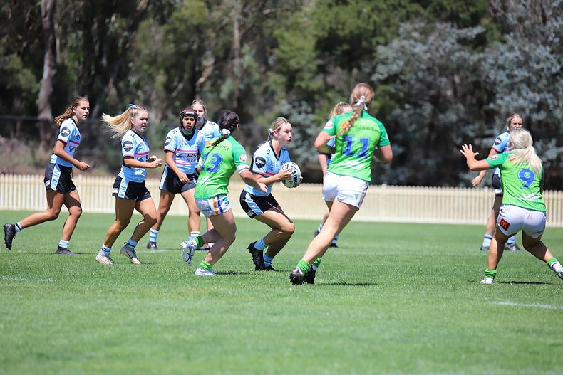 2021 Tarsha Gale Cup – Rnd 1 – Raiders v Sharks