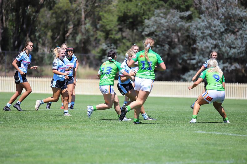 2021 Tarsha Gale Cup – Rnd 1 – Raiders v Sharks