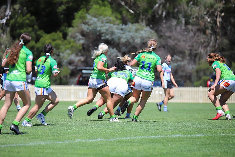 2021 Tarsha Gale Cup – Rnd 1 – Raiders v Sharks