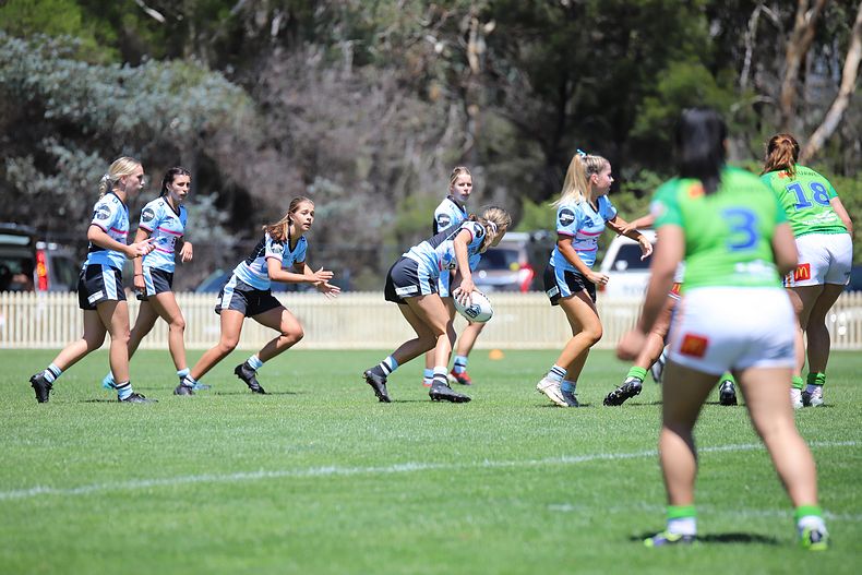 2021 Tarsha Gale Cup – Rnd 1 – Raiders v Sharks