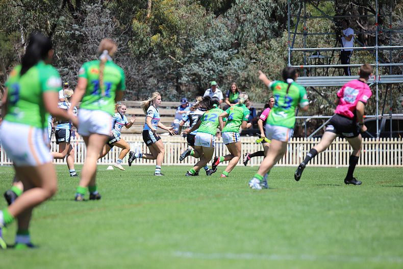 2021 Tarsha Gale Cup – Rnd 1 – Raiders v Sharks