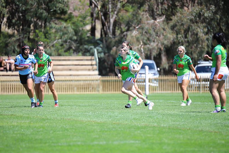 2021 Tarsha Gale Cup – Rnd 1 – Raiders v Sharks