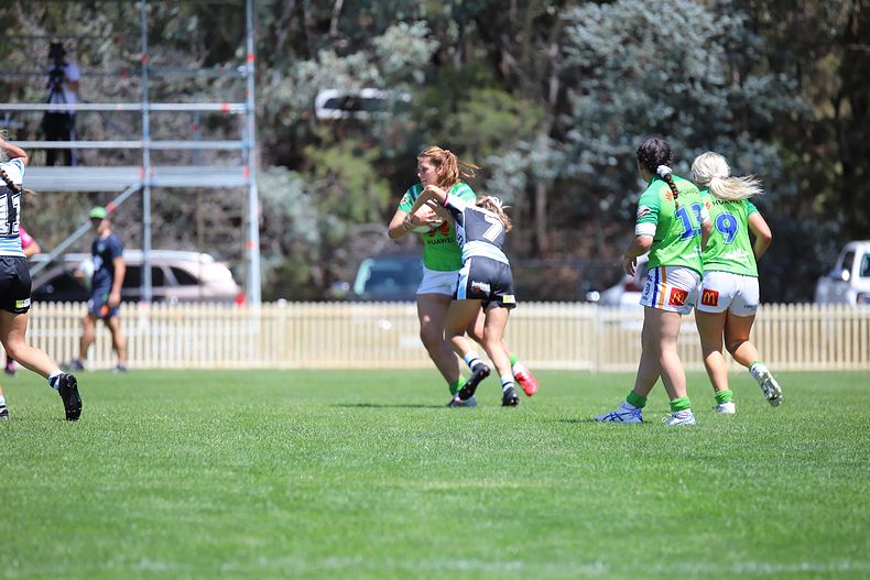 2021 Tarsha Gale Cup – Rnd 1 – Raiders v Sharks
