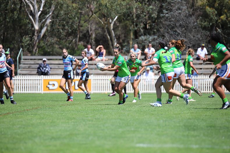 2021 Tarsha Gale Cup – Rnd 1 – Raiders v Sharks