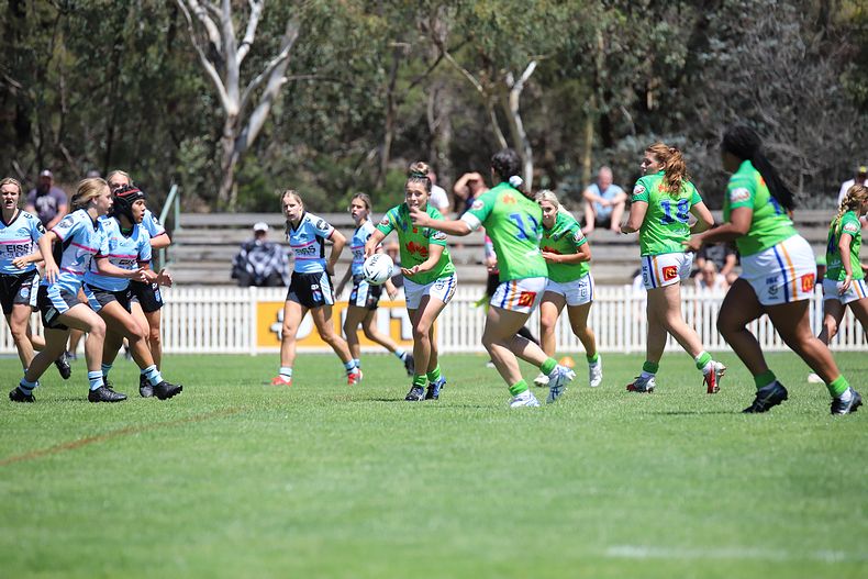 2021 Tarsha Gale Cup – Rnd 1 – Raiders v Sharks