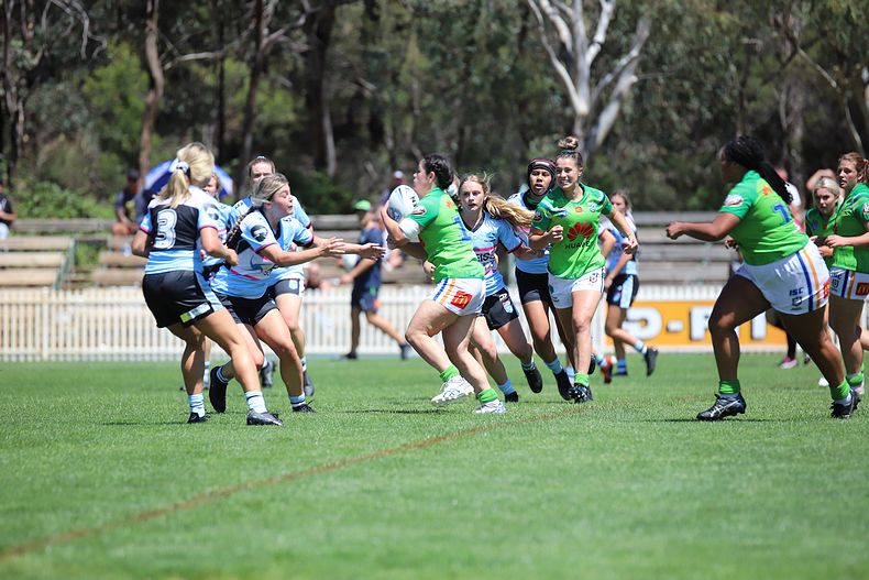2021 Tarsha Gale Cup – Rnd 1 – Raiders v Sharks