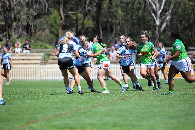 2021 Tarsha Gale Cup – Rnd 1 – Raiders v Sharks