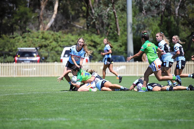 2021 Tarsha Gale Cup – Rnd 1 – Raiders v Sharks