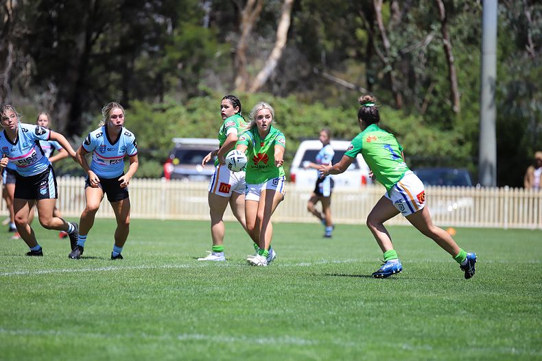 2021 Tarsha Gale Cup – Rnd 1 – Raiders v Sharks