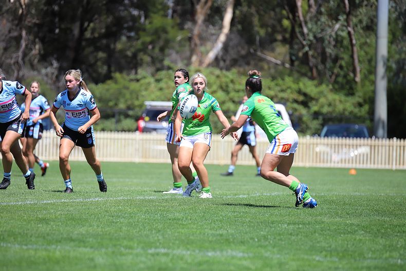 2021 Tarsha Gale Cup – Rnd 1 – Raiders v Sharks
