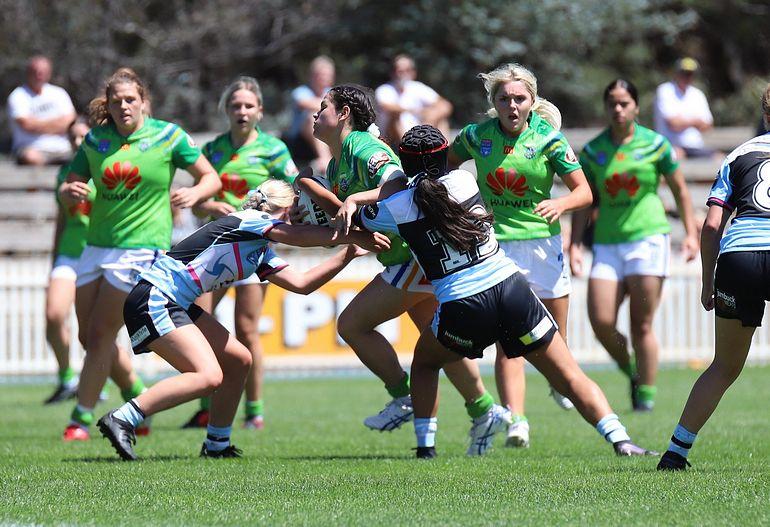 2021 Tarsha Gale Cup – Rnd 1 – Raiders v Sharks