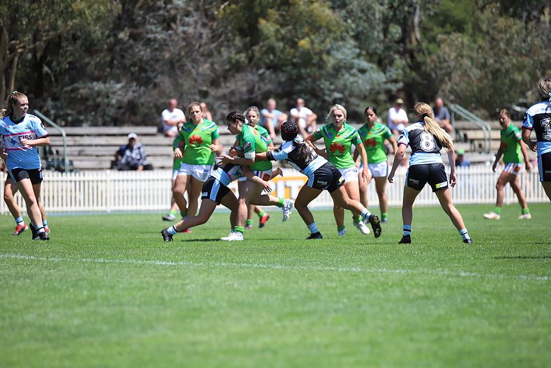 2021 Tarsha Gale Cup – Rnd 1 – Raiders v Sharks