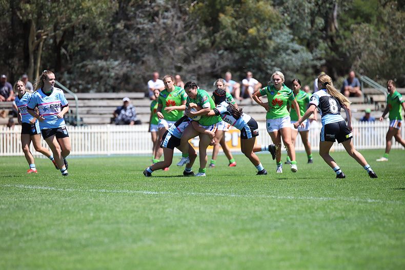 2021 Tarsha Gale Cup – Rnd 1 – Raiders v Sharks