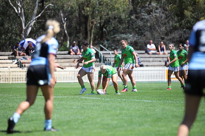 2021 Tarsha Gale Cup – Rnd 1 – Raiders v Sharks
