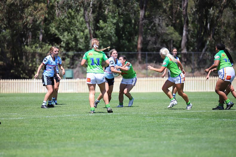 2021 Tarsha Gale Cup – Rnd 1 – Raiders v Sharks