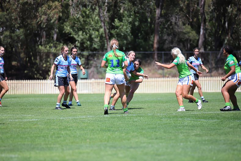 2021 Tarsha Gale Cup – Rnd 1 – Raiders v Sharks
