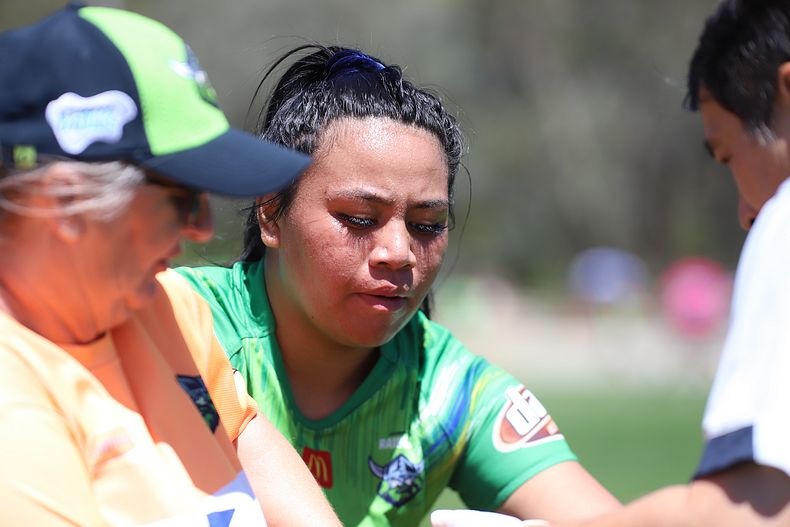 2021 Tarsha Gale Cup – Rnd 1 – Raiders v Sharks