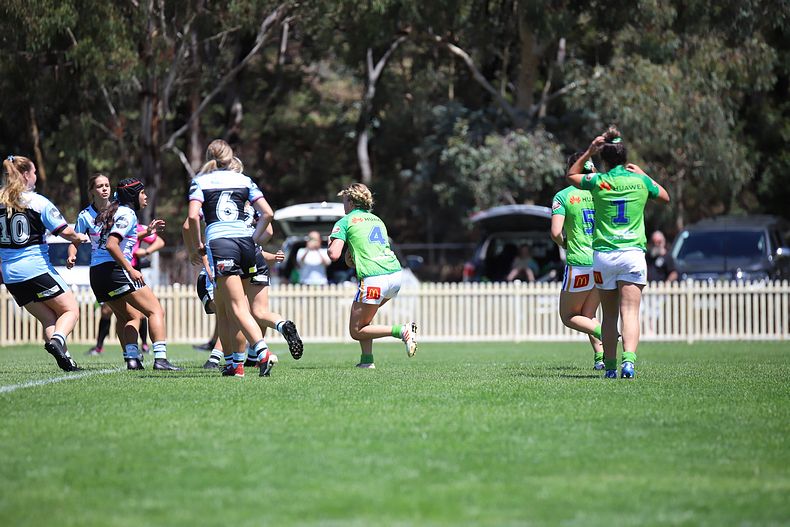 2021 Tarsha Gale Cup – Rnd 1 – Raiders v Sharks