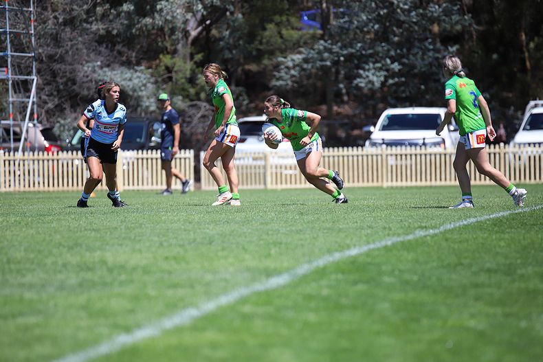 2021 Tarsha Gale Cup – Rnd 1 – Raiders v Sharks