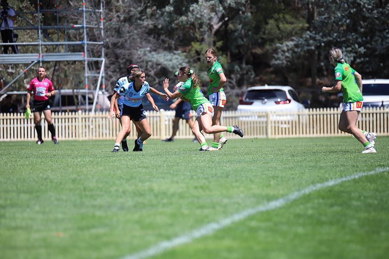 2021 Tarsha Gale Cup – Rnd 1 – Raiders v Sharks