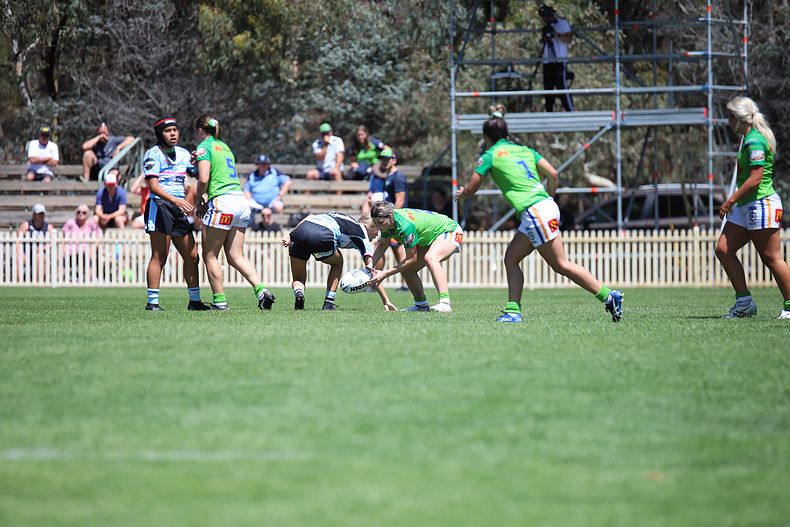 2021 Tarsha Gale Cup – Rnd 1 – Raiders v Sharks