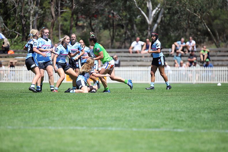 2021 Tarsha Gale Cup – Rnd 1 – Raiders v Sharks