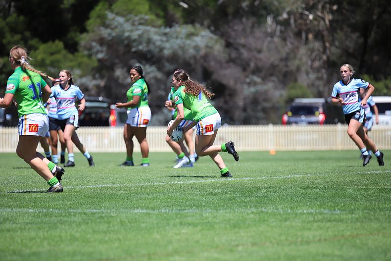 2021 Tarsha Gale Cup – Rnd 1 – Raiders v Sharks