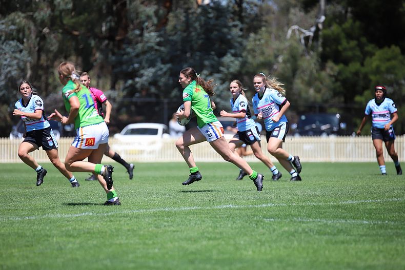 2021 Tarsha Gale Cup – Rnd 1 – Raiders v Sharks
