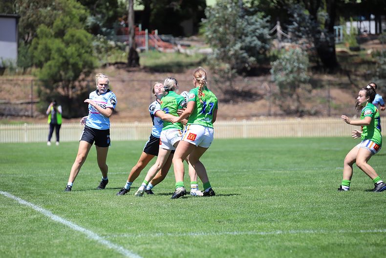 2021 Tarsha Gale Cup – Rnd 1 – Raiders v Sharks